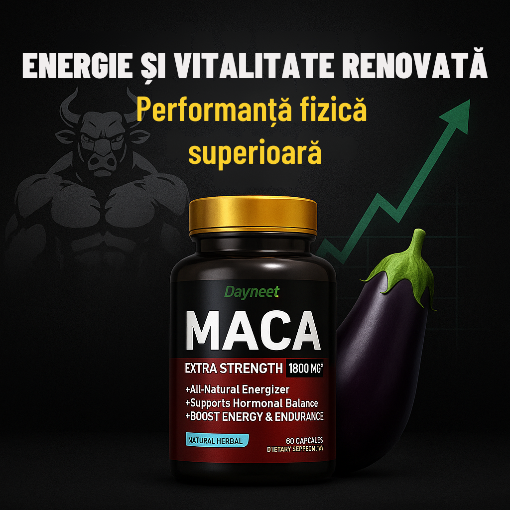 MacaBoost – Putere Naturală pentru Zi de Zi