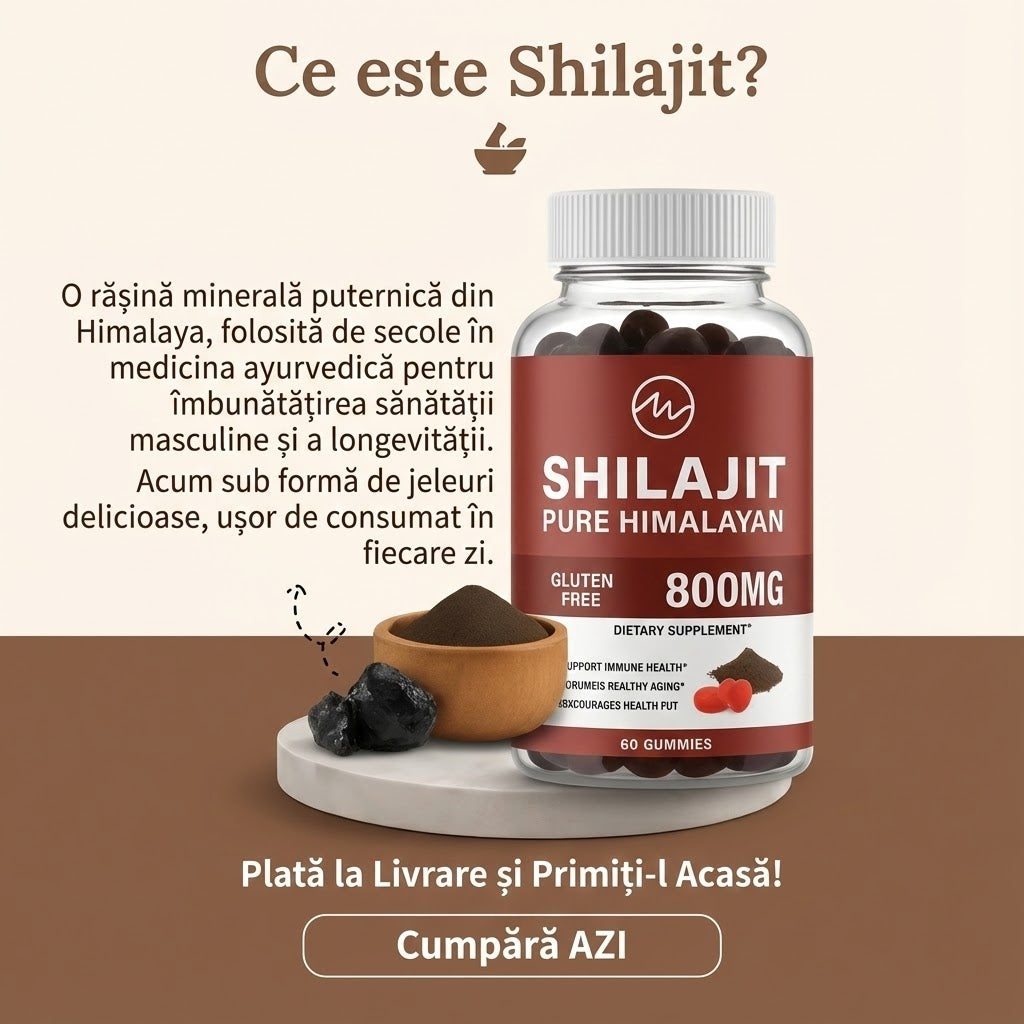 Gomități cu Shilajit 🤎 – Energie extremă pe tot parcursul zilei ⚡