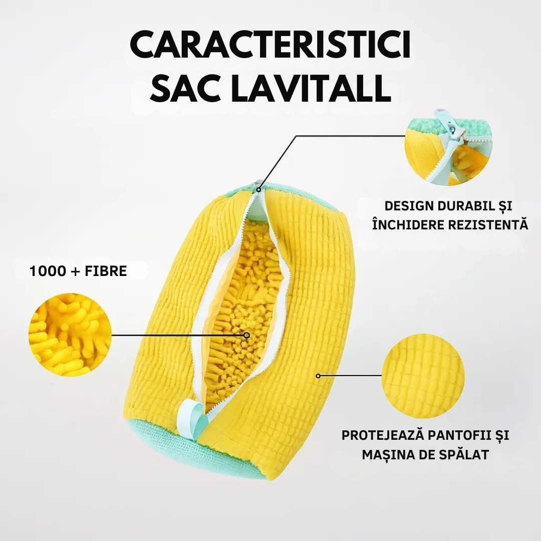LaviTall – Sac Protector Pentru Spălarea Pantofilor