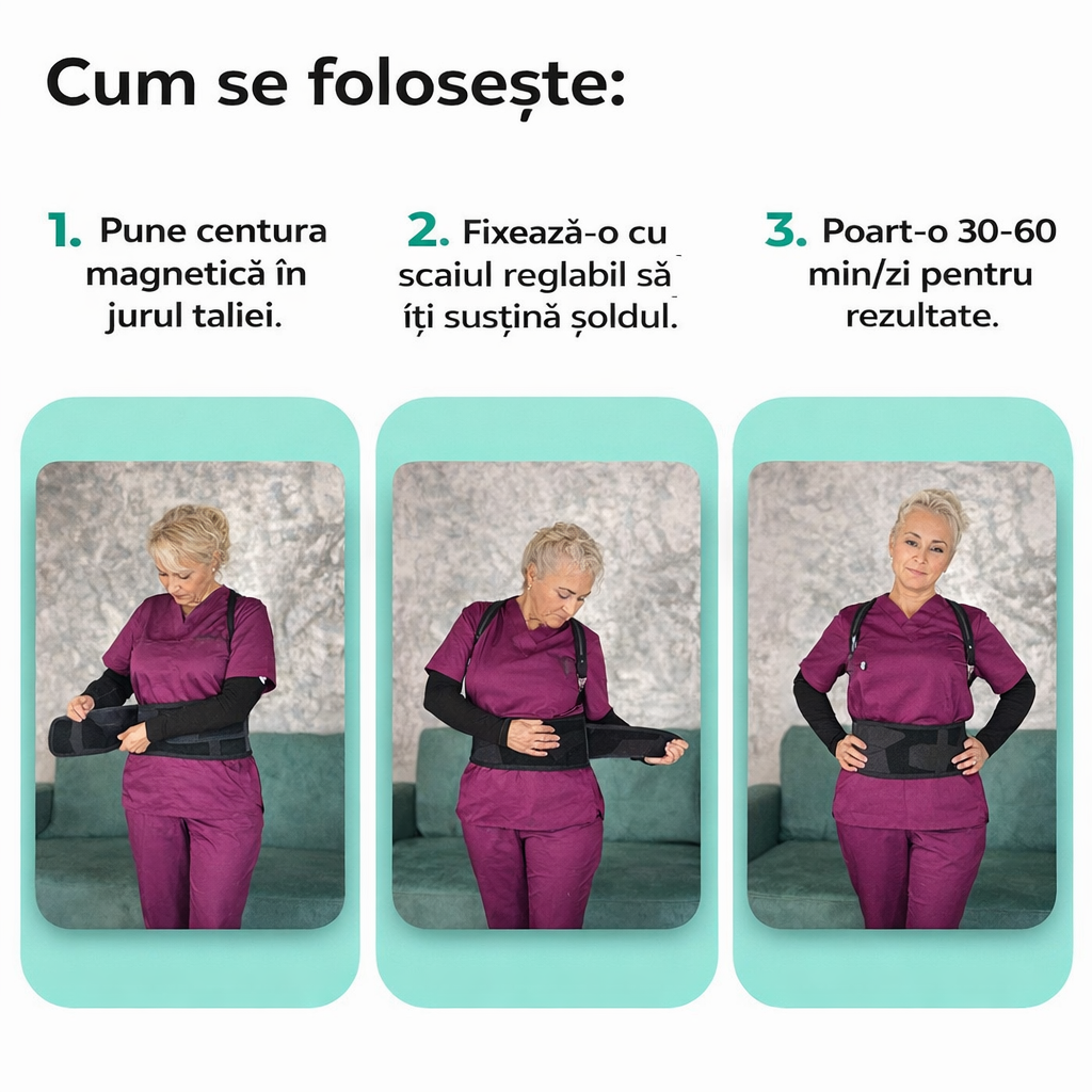 Centura Magnetică – Susținere Și Confort