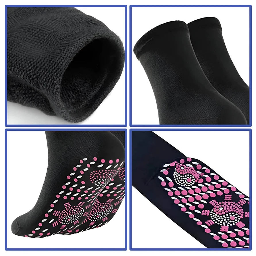 WarmSocks – Șosete Încălzite pentru Confort Maxim {2 Perechi}