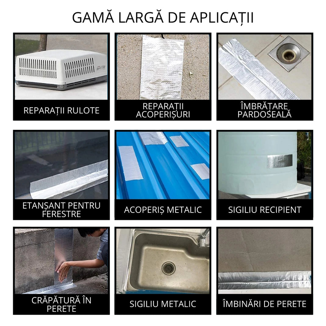 FixTape – Bandă Super Adezivă Rezistentă la Apă