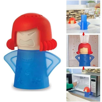 Angry Mama – Curățător pentru Cuptorul cu Microunde [Promoție Valabilă Doar Azi]