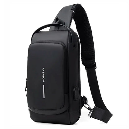 LockGuard – Geantă Crossbody Inteligentă Antifurt