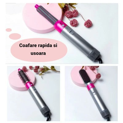 AirStyler 5 în 1 – Coafare rapidă, volum și strălucire în fiecare zi!